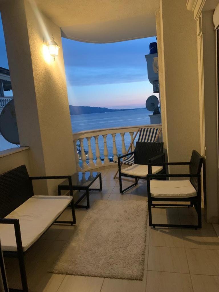 Natural landscape, View (from property/room), Balcony/Terrace, Sea view