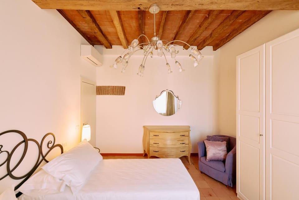 Photo of the whole room, Bedroom, heating, internet, wardrobe, air conditioner