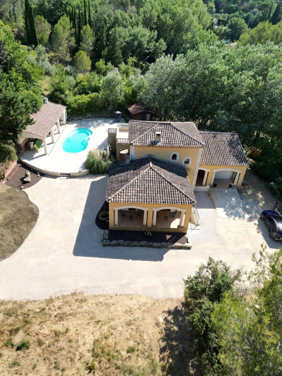 Natural landscape, Pool view
