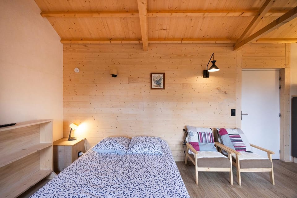 Property building, Living room, Bedroom