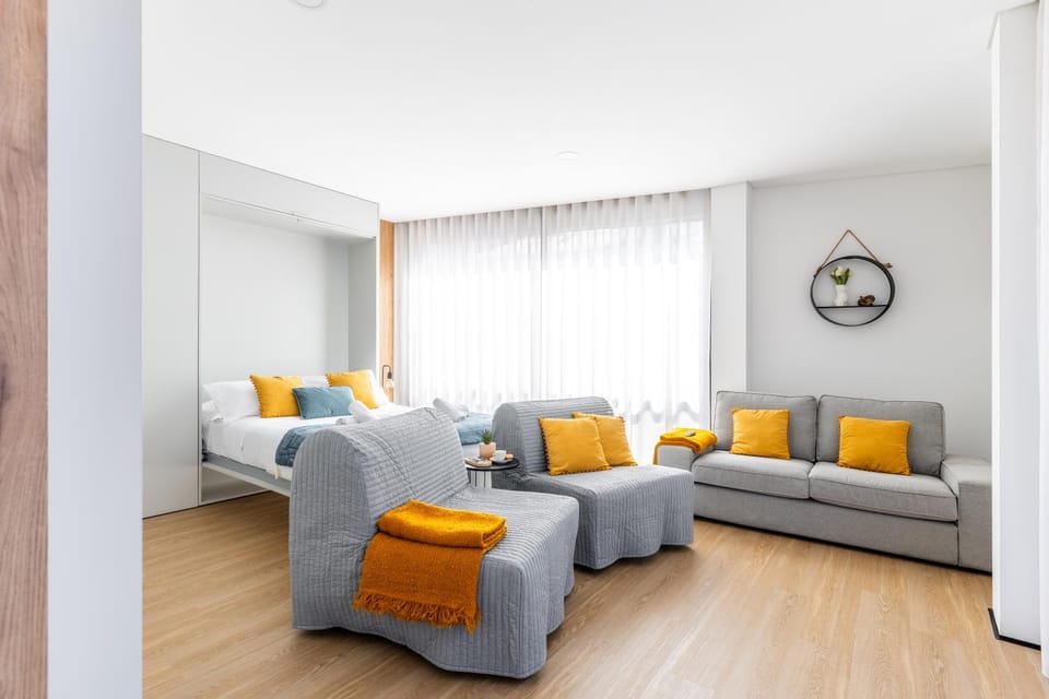 Seating area, Bedroom