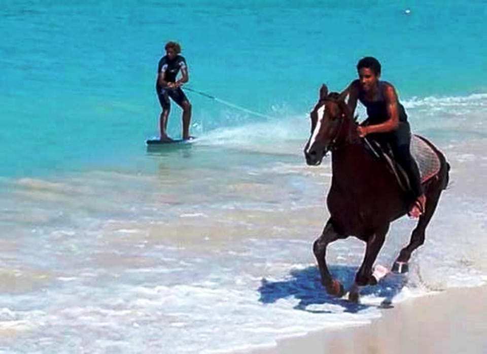 Horse-riding, Beach