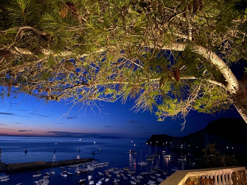 Night, Sea view