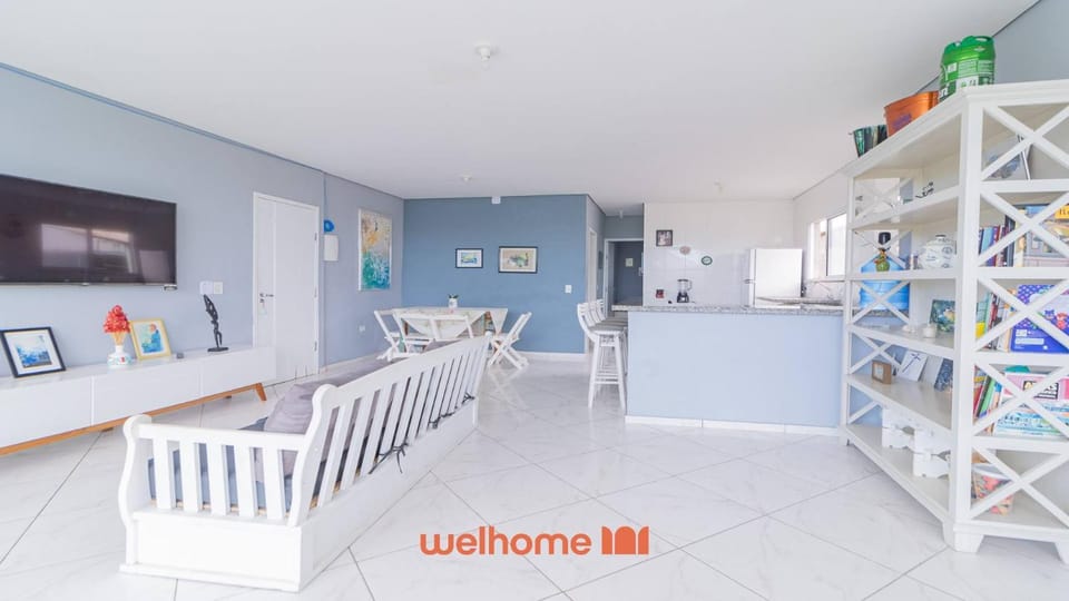 Apartamento em Bertioga com vista para o mar Apartment in Bertioga
