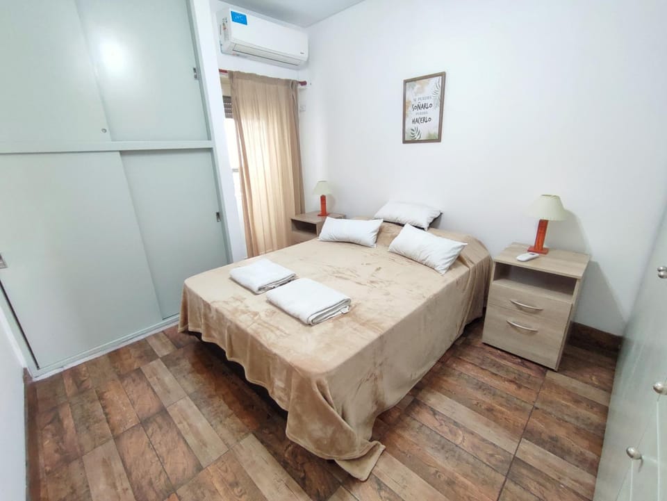 Bed, Photo of the whole room, Bedroom, towels, wardrobe