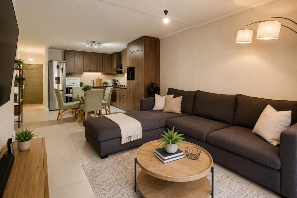 TV and multimedia, Kitchen or kitchenette, Living room, Seating area, Evening entertainment
