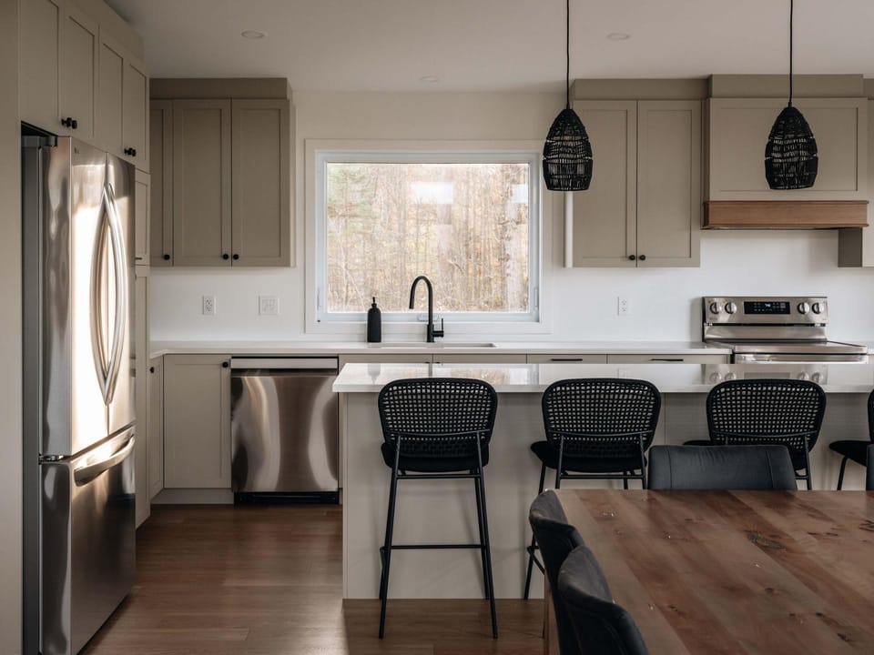 Chalet a Samia - Spa, luxury, Jay Peak view House in New Hampshire