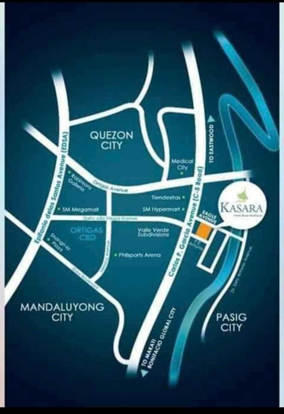 B&C Studio Kasara Urban Resort Residences Apartment in Pasig