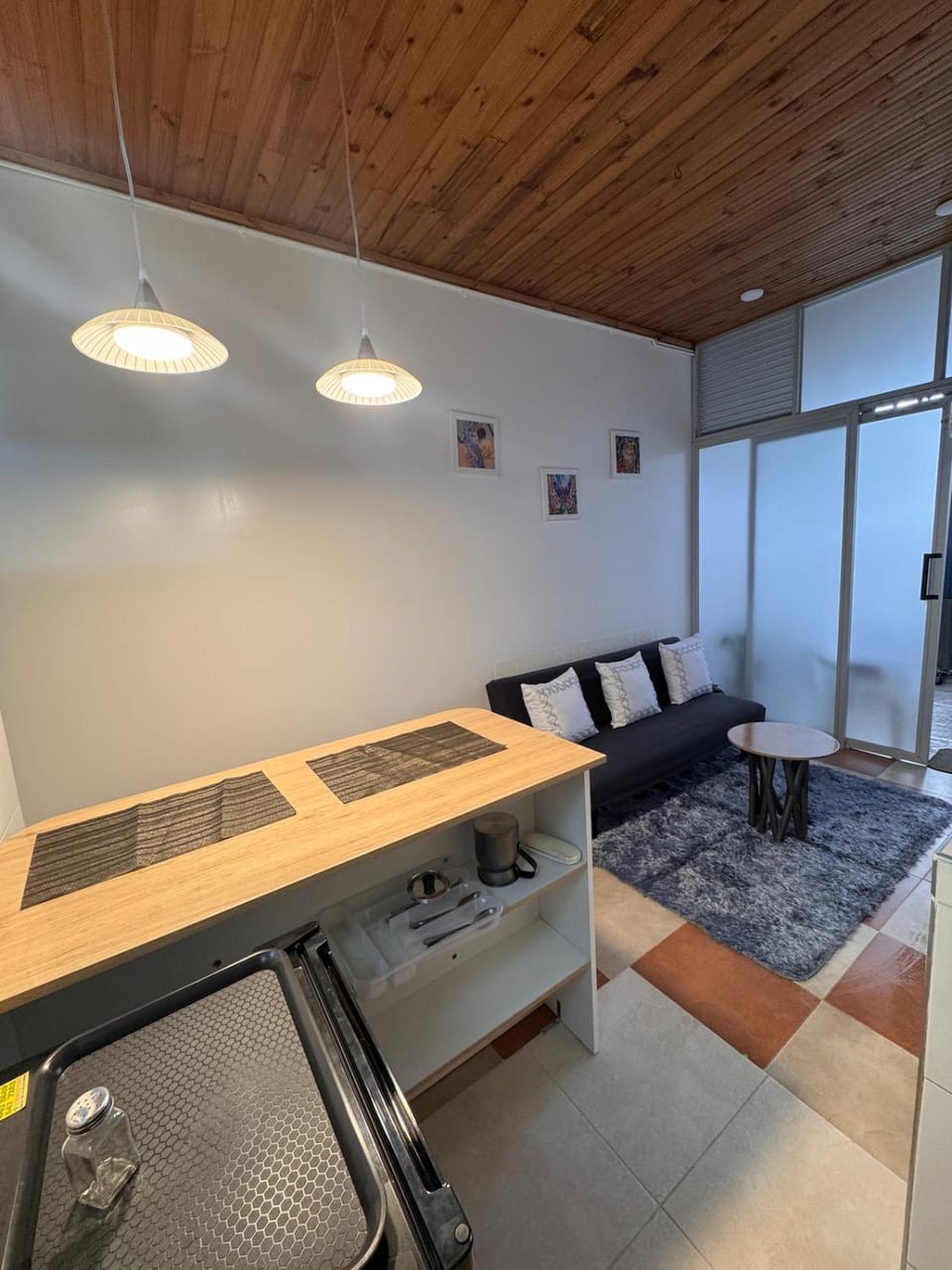 Living room, Dining area