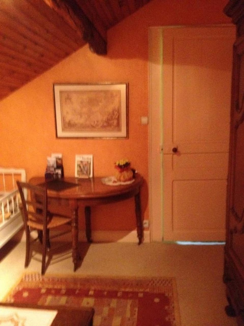Seating area, Bedroom