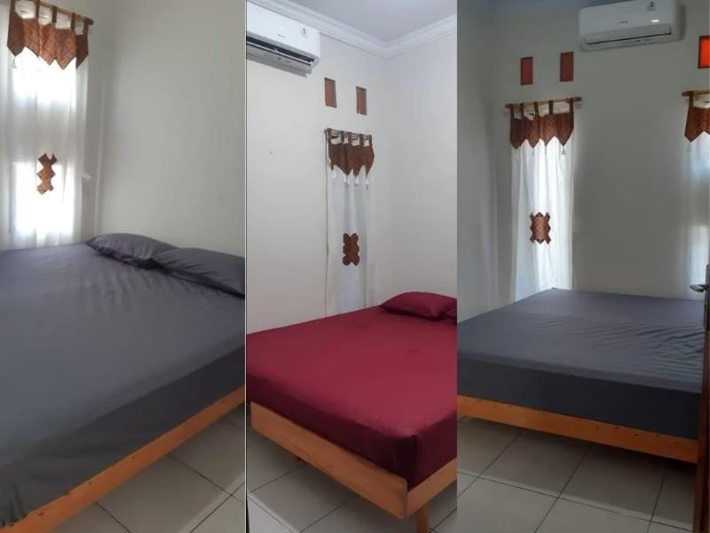 Photo of the whole room, Bedroom, air conditioner