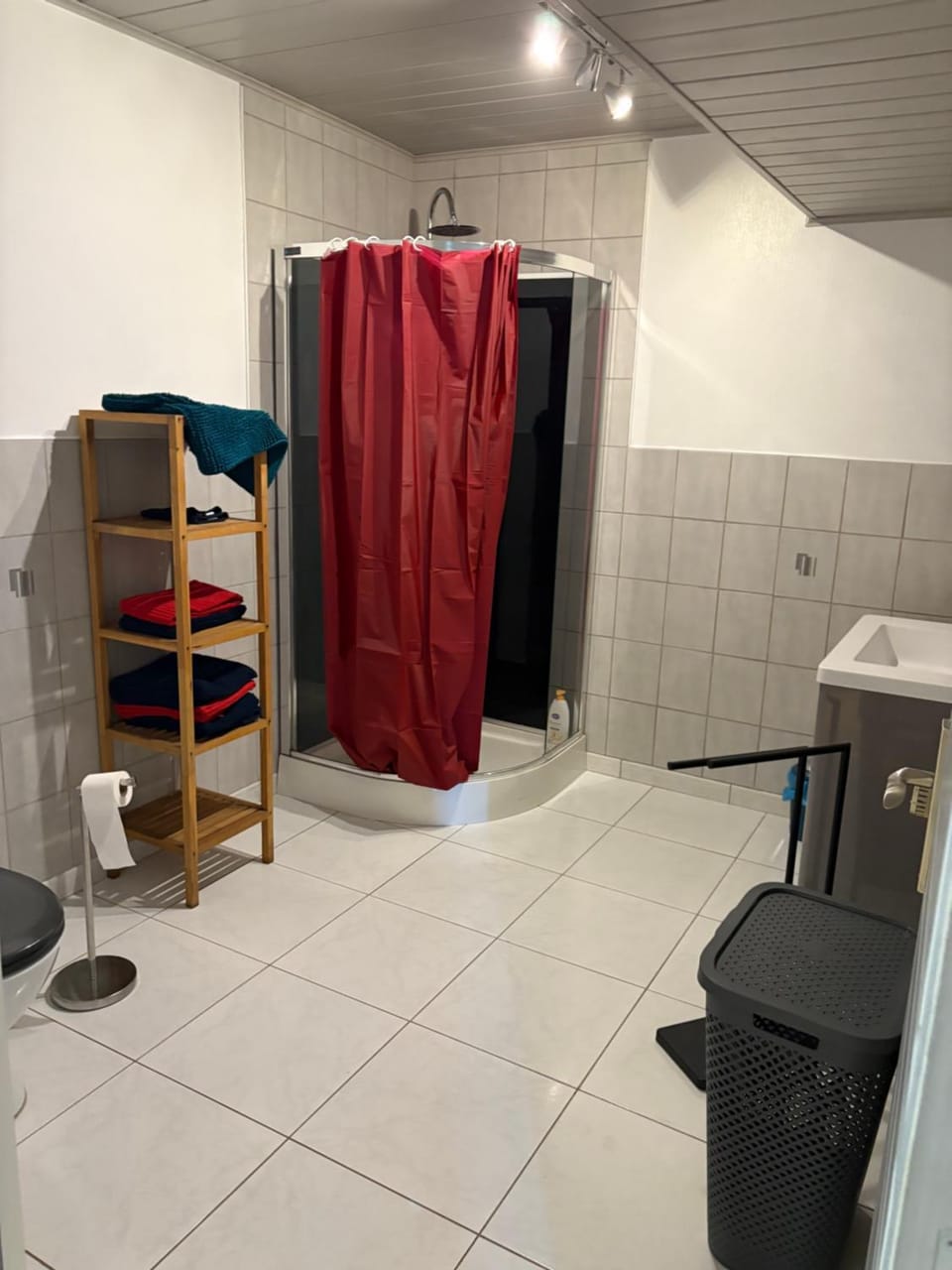 Shower, Toilet, Bathroom, towels