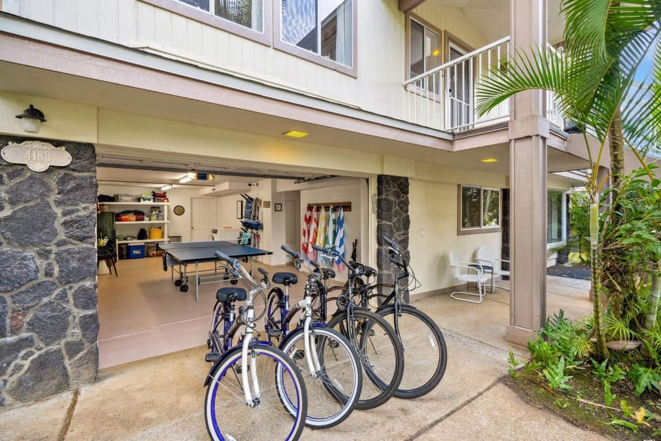 (4183) KPalms 4Br 3Ba Spacious Home with AC and Views House in Princeville