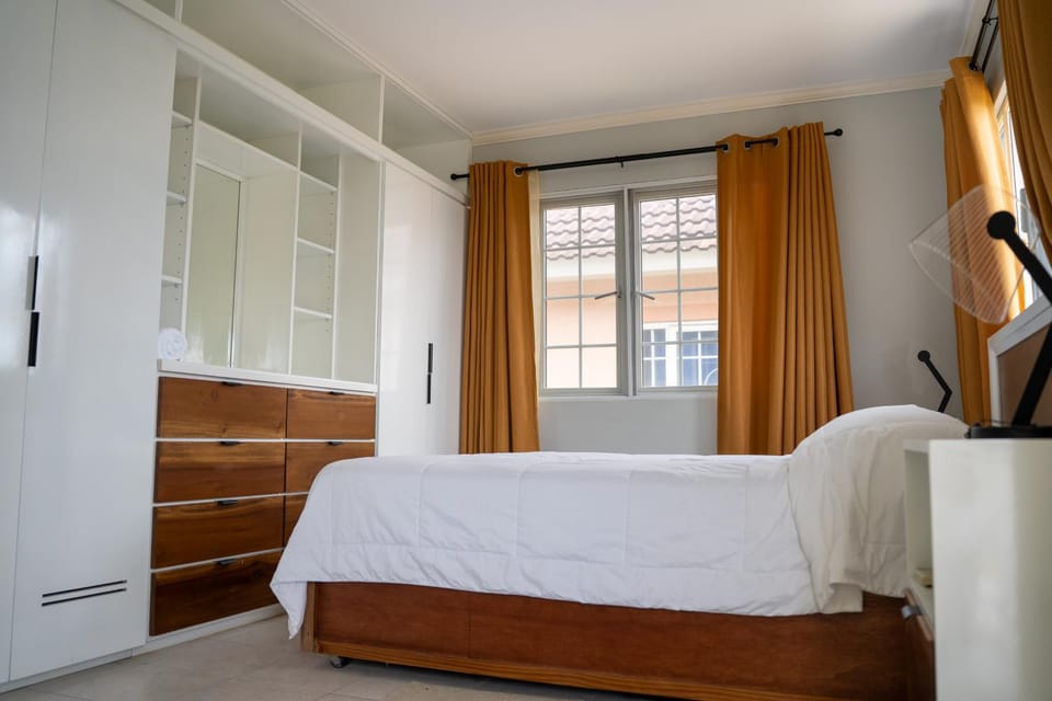 Bed, Photo of the whole room, Bedroom, wardrobe