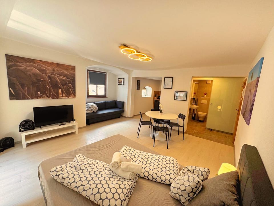 Bed, TV and multimedia