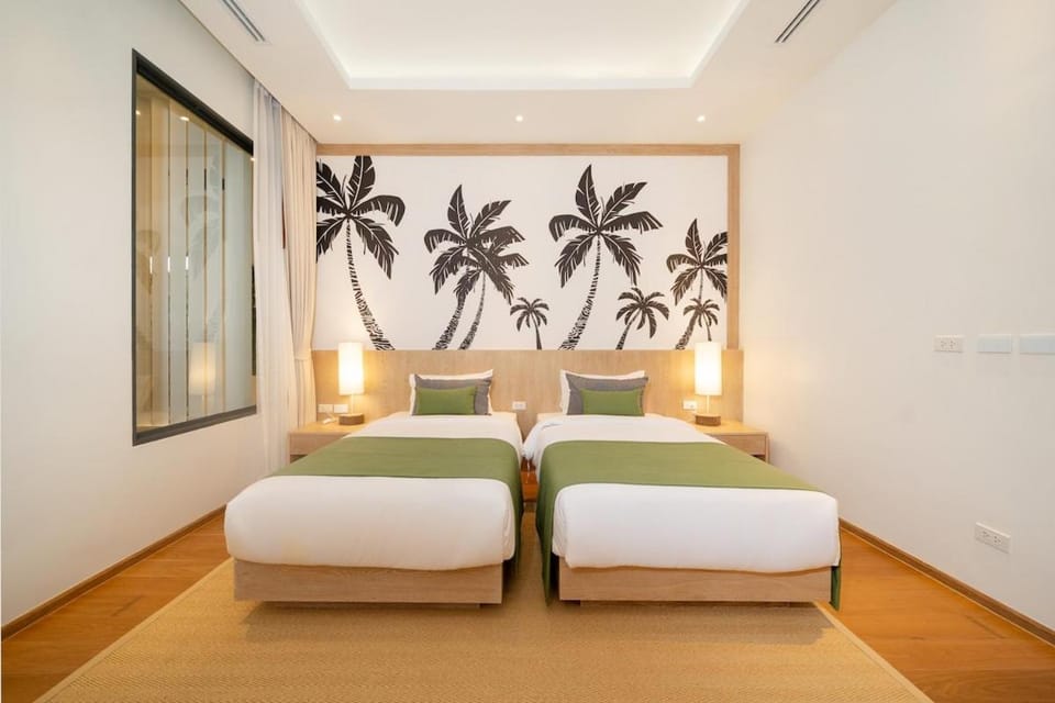 The Exclusive Sky D2U4 豪华4卧室海景别墅 私人12m无边海景泳池 丰富早餐 每日清洁 Villa in Kamala