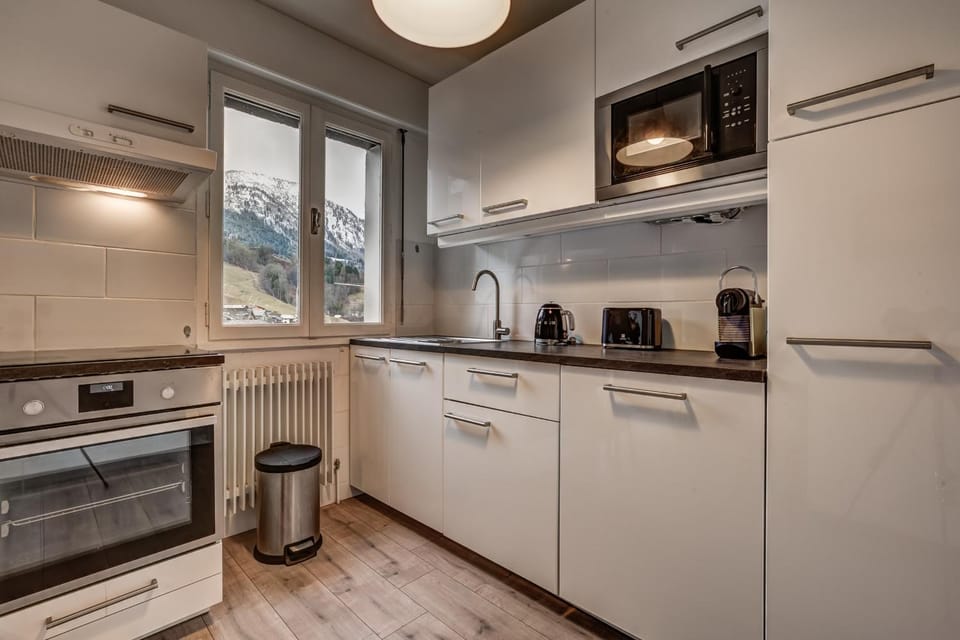 Apartment with balconies at the foot of the slopes Apartment in Les Houches