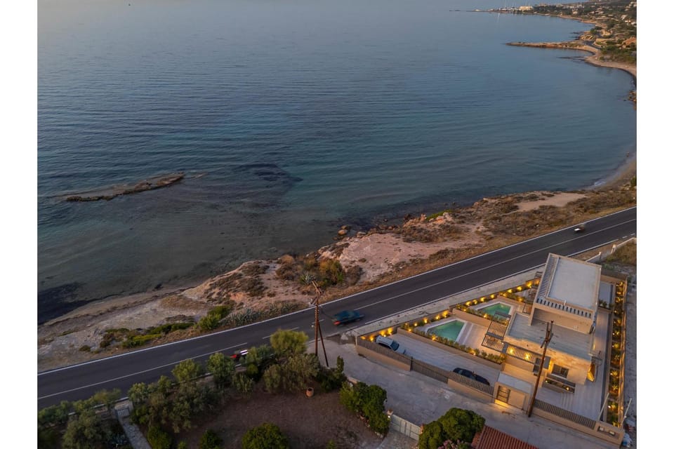 Day, Natural landscape, Bird's eye view, Beach, Sea view, Street view