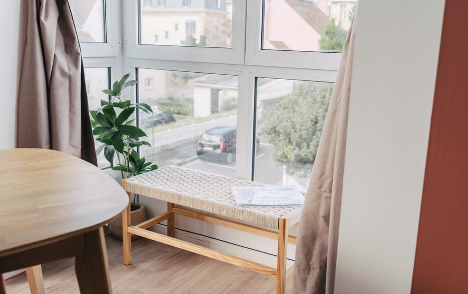Rose Mer, Appartement à 20 mètres de la mer avec parking privé et balcon, Animal accepté Apartment in Wimereux