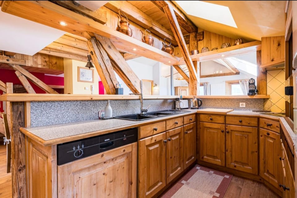 Accommodation of 167 m2 with views of Mont Blanc Apartment in Combloux