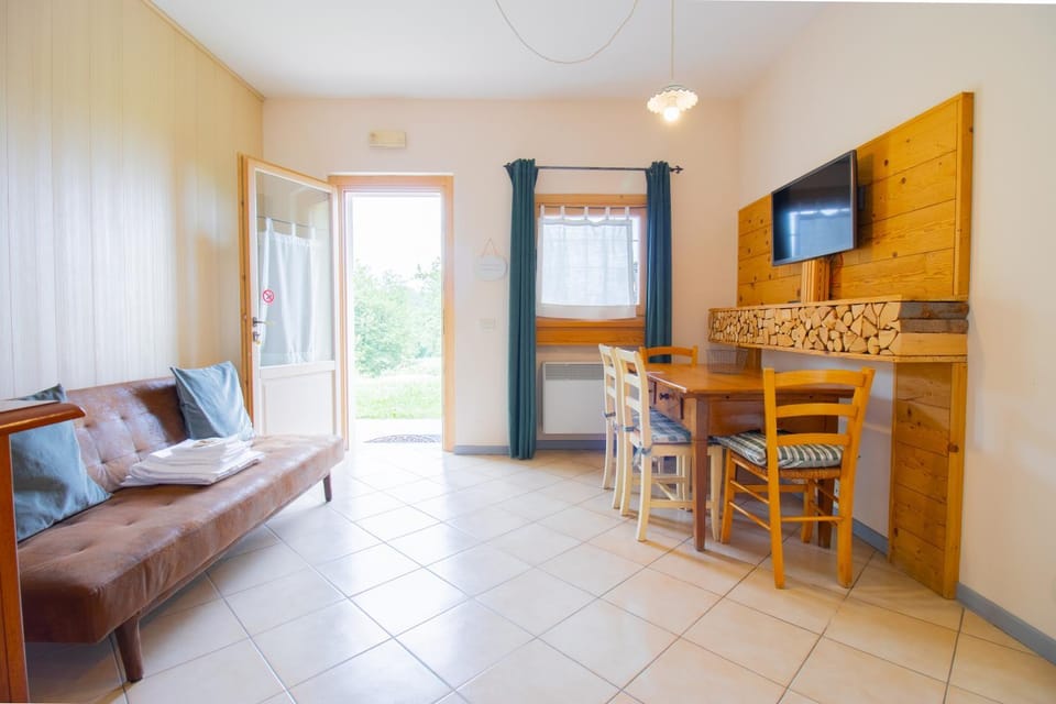 Living room, air conditioner