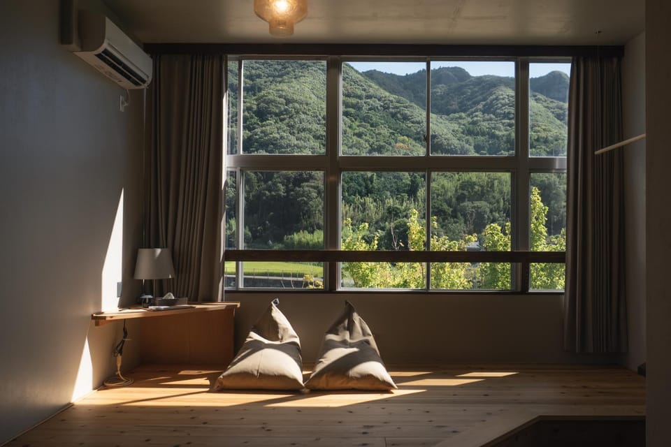 NOTEL Stay in a farming village Inn in Japan