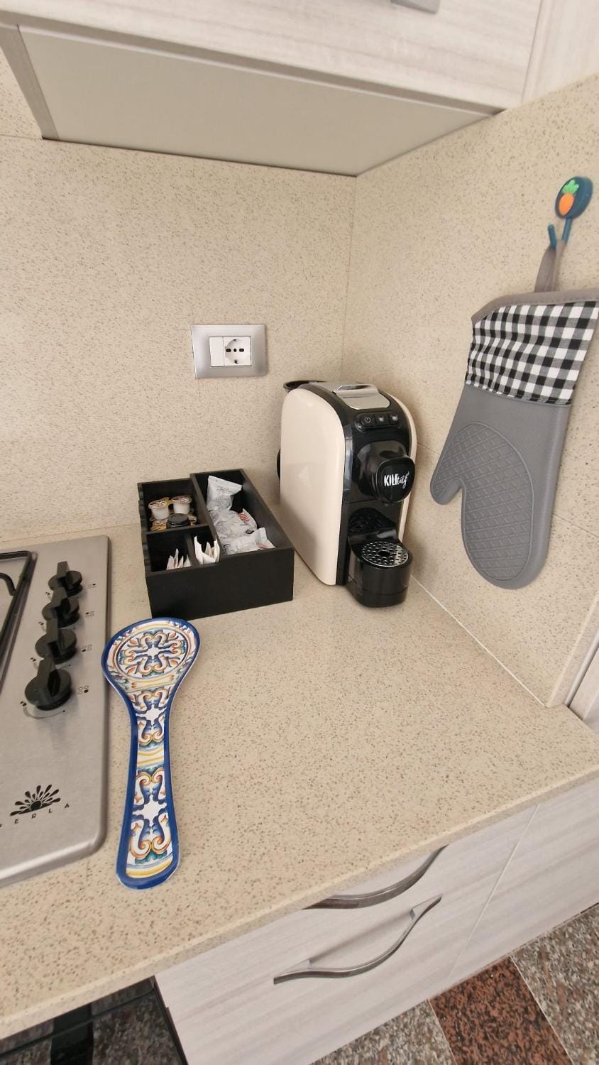 Kitchen or kitchenette, minibar, toaster
