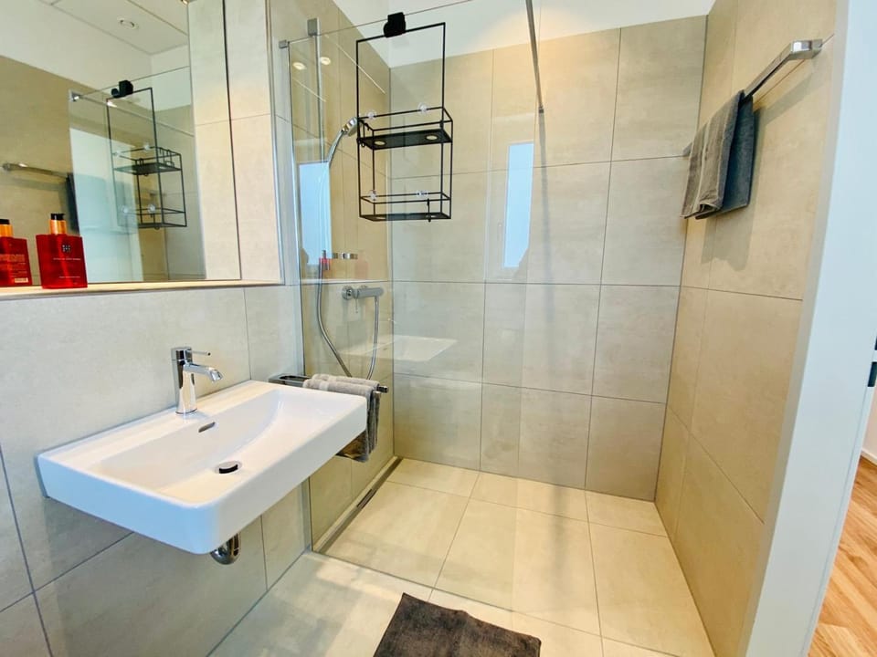 Shower, Bathroom, towels