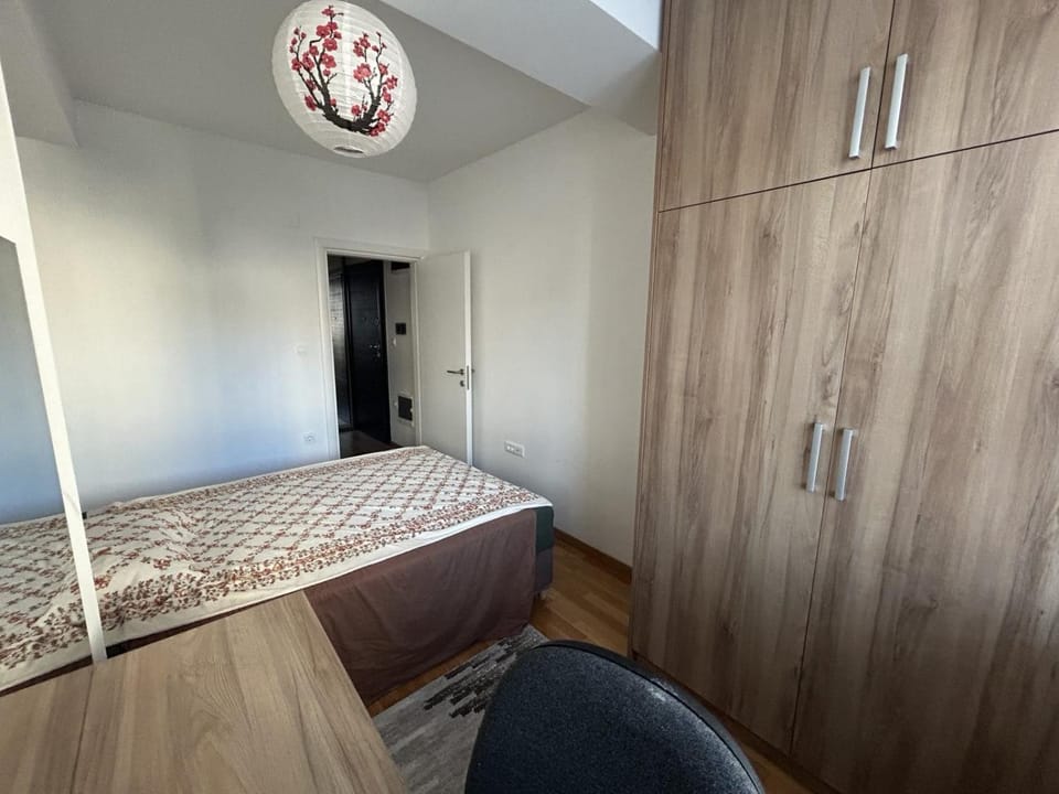 Bed, Photo of the whole room, Bedroom, wardrobe
