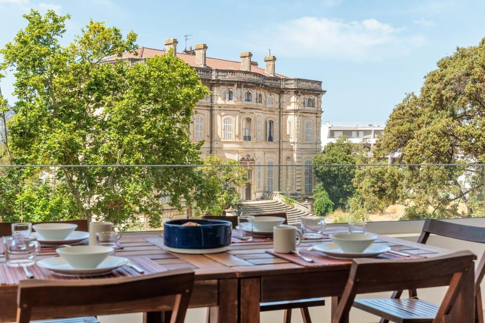 Patio, Landmark view