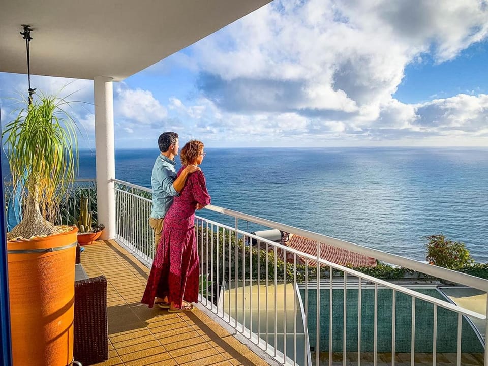 Natural landscape, Balcony/Terrace, Sea view