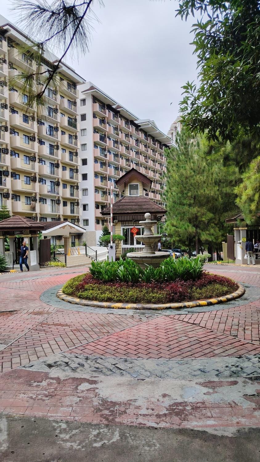 Serene View 2BR CAMELLA NORTHPOINT with balcony overlooking Garden clubhouse 5th floor Apartment hotel in Davao City