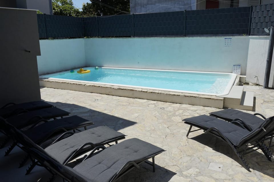 Day, Pool view, sunbed