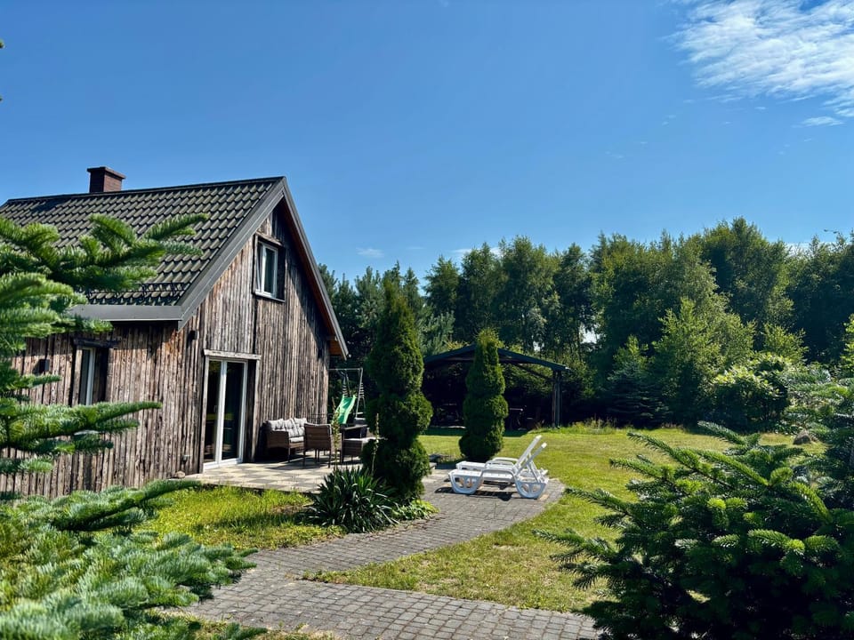 Słoneczna Polana Słajszewo domek Karolina House in Pomeranian Voivodeship