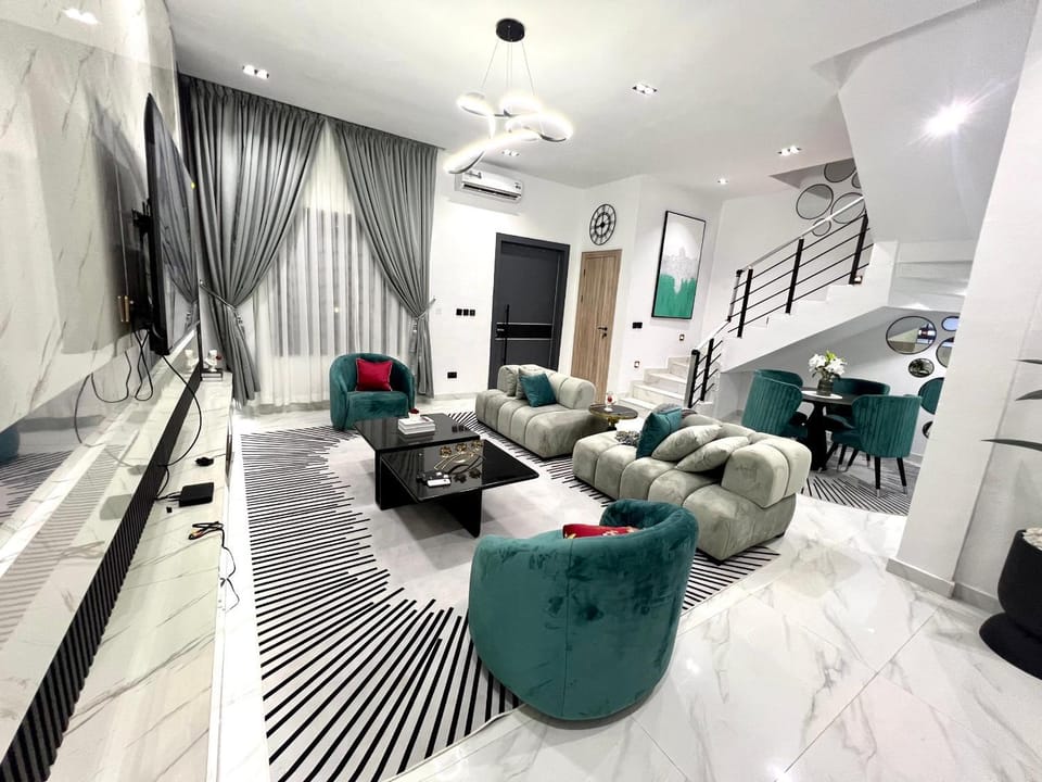 4 Bedroom Terrace Duplex snooker PS5 House in Lagos, Nigeria