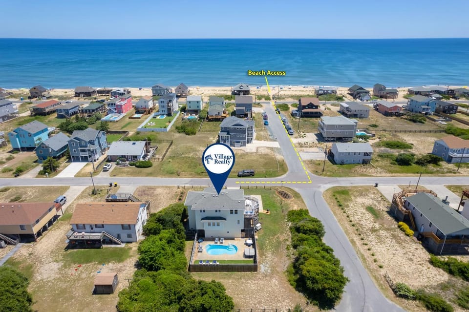 The Dancing Sea Horse House in Kitty Hawk