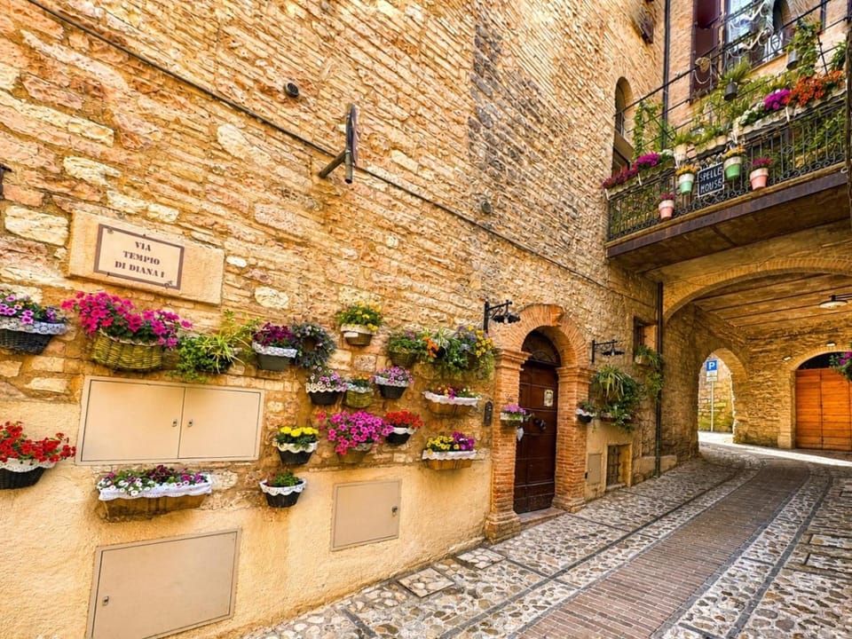 Spello House Patio Apartment in Spello