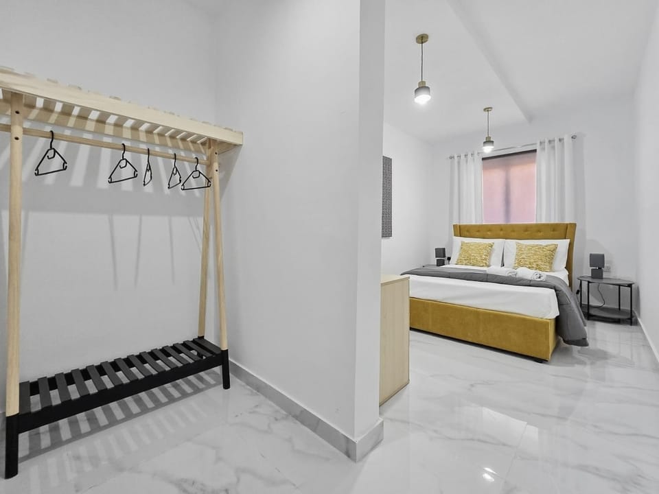 Bed, Bedroom, wardrobe