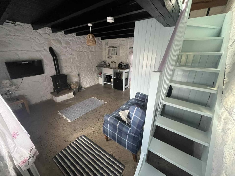 Living room, kitchen