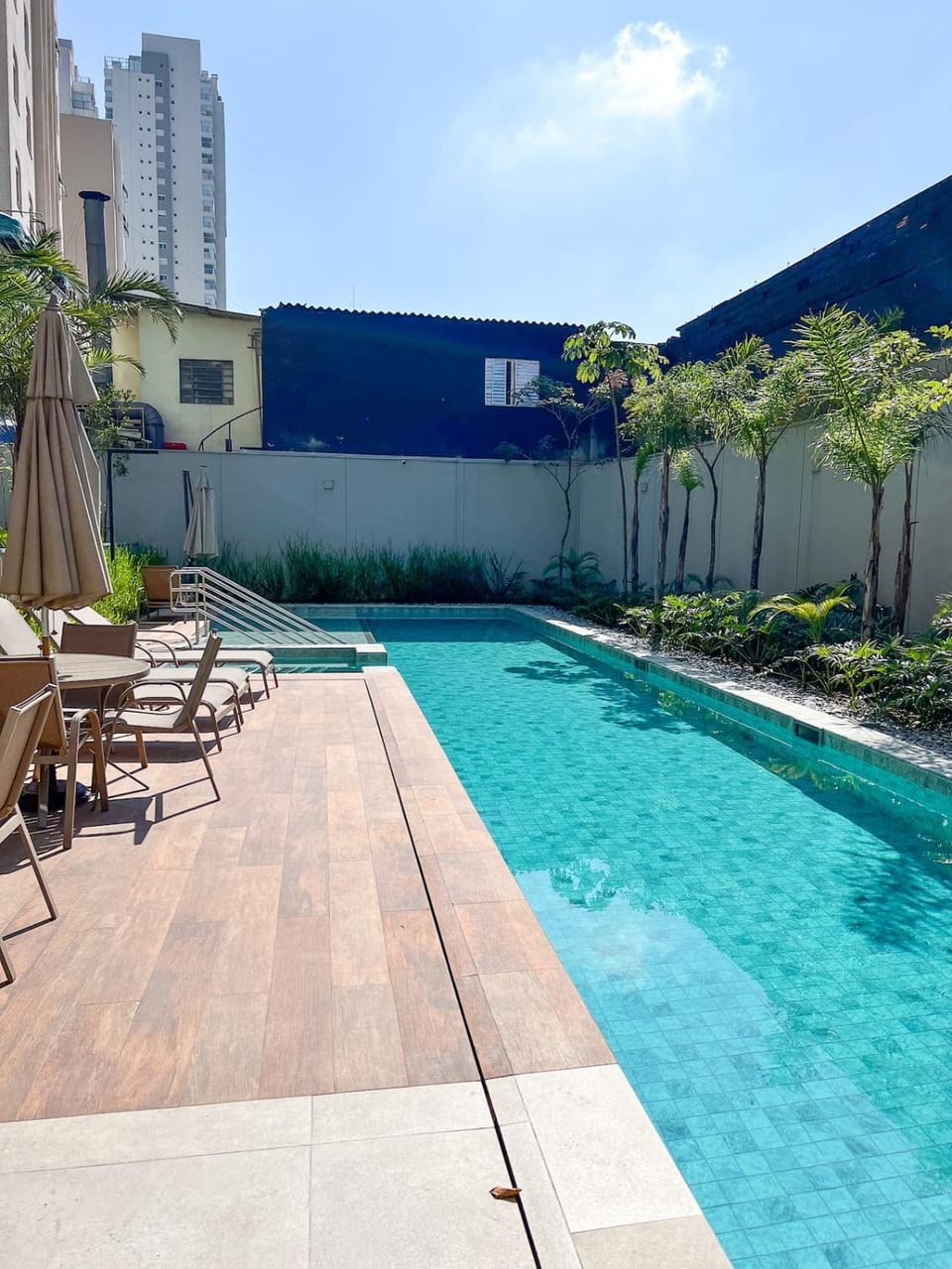 Property building, Pool view, Swimming pool