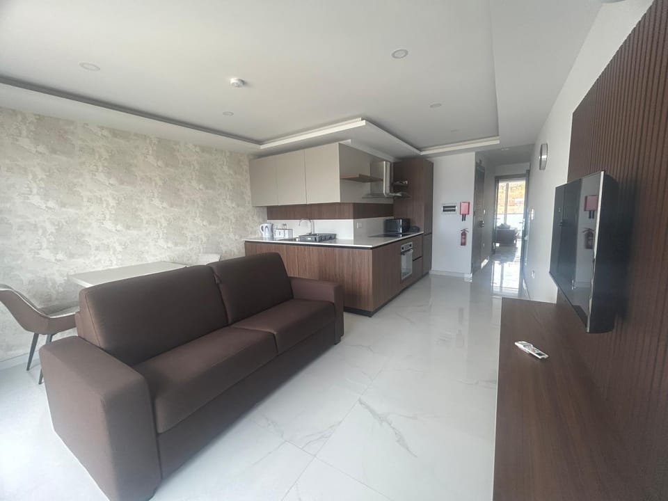 TV and multimedia, Living room, Dining area, dishwasher, microwave, oven, kitchen
