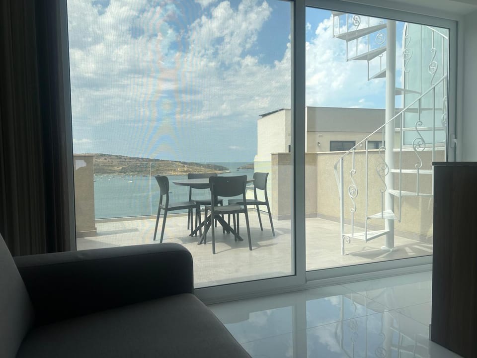 Balcony/Terrace, Living room, Sea view