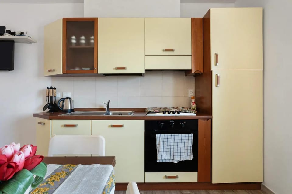 Kitchen or kitchenette, oven, pet friendly, stove