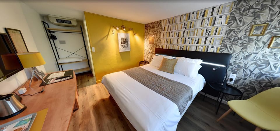 Bed, TV and multimedia, Photo of the whole room, Bedroom, air conditioner