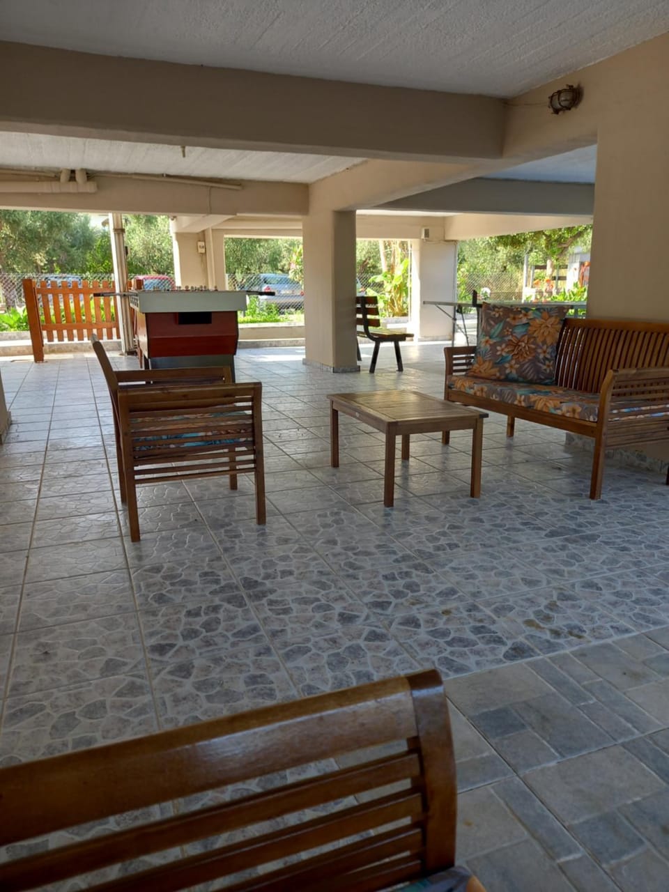 Property building, Patio, Seating area