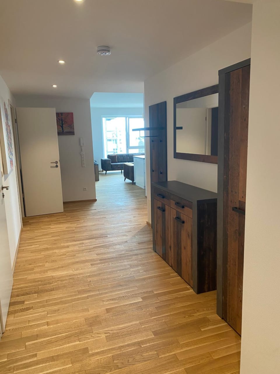 Kitchen or kitchenette, wardrobe