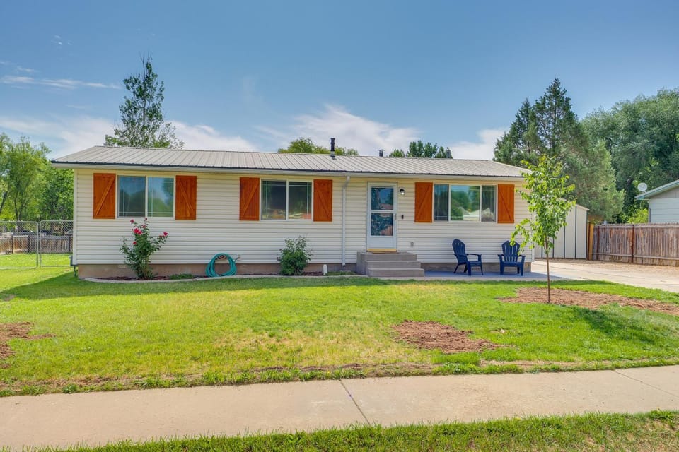 1 Mi to Main Street Vernal: Updated Home w/ Yard! House in Vernal