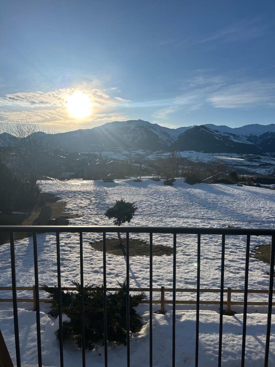 Day, Natural landscape, Winter, Balcony/Terrace, Mountain view