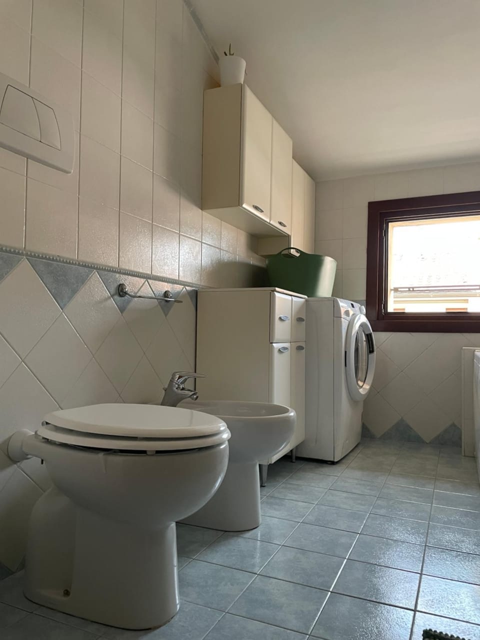 Toilet, bidet, washing machine