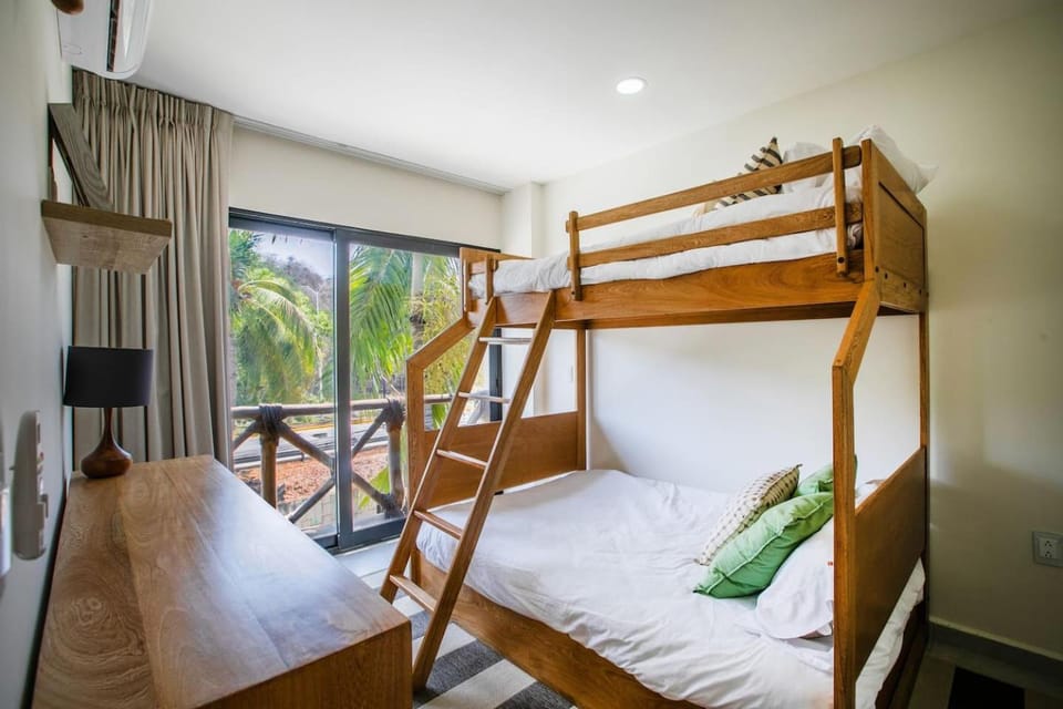 Steps from the Bucerias Beach with Rooftop Pool Apartment in Bucerias
